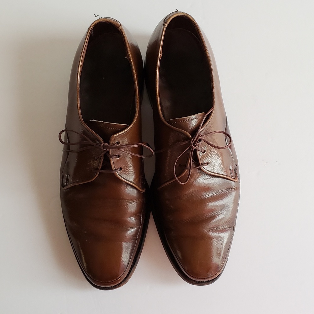 Nunn Bush Mens Shoes Size 8 Brown Laceup